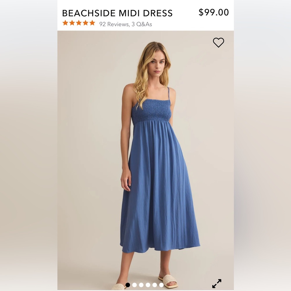Z Supply Beachside Midi Dress